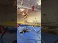 Belive it or not, this is not my first time flipping over someone 🤸🏼 #gymnastics #gym #vlog #beam