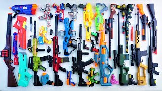 Mengumpulkan 7 Sniper Gun 2 Super Water Gun Realistic Shot Gun Double Barrel M16 Gun AK47 Gun Granat