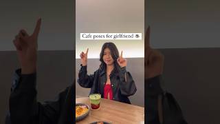 Cafe Poses For The Girlfriend