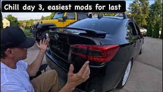 Even more easy budget mods to dress up any car (featuring the arrest impound Subaru Impreza) Part 3