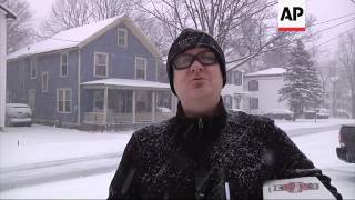 Heavy Snow Blankets Upstate NY