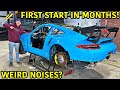 Our Wrecked Porsche 911 Is Finally Alive Once Again!!! Hopefully We Can Remember How The Rest Goes!