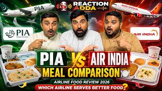 PIA vs Air India Meal Comparison 🍽️ | Airline Food Review 2026 | Which Airline Serves Better Food?