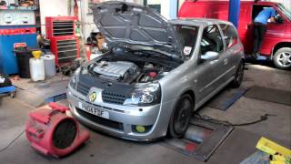Clio 182 Rolling Road JMS Remap
