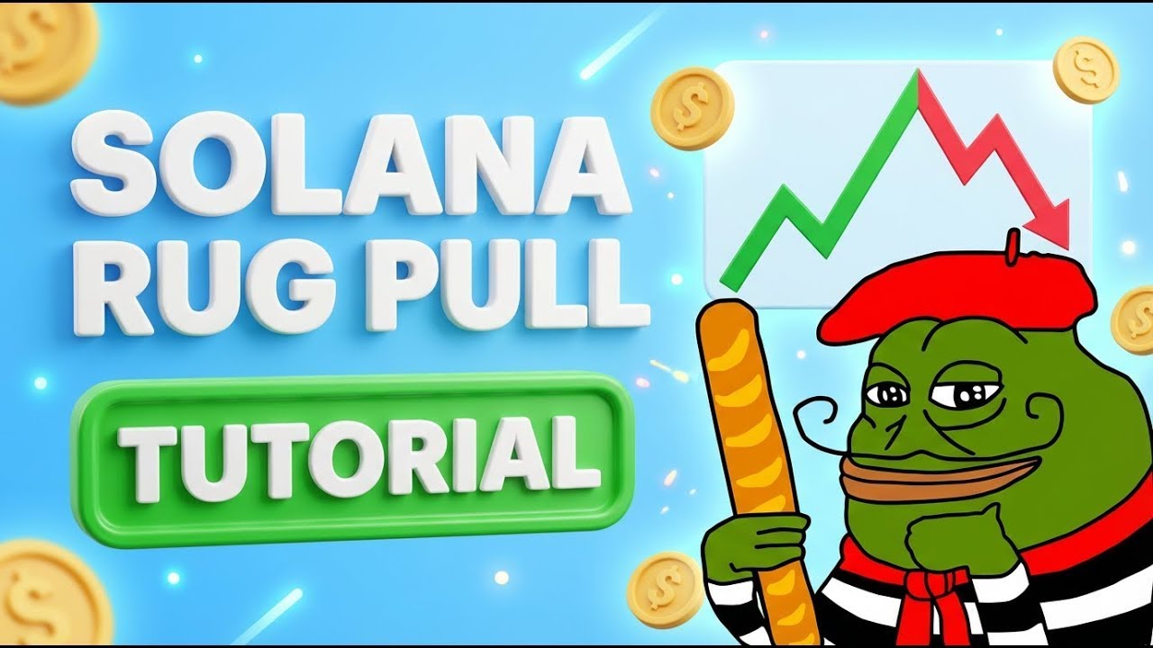 Meme Coin in 10 Seconds on Solana   Rug Pull Prints Money!