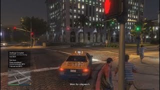Grand Theft Auto V Online Taxi work