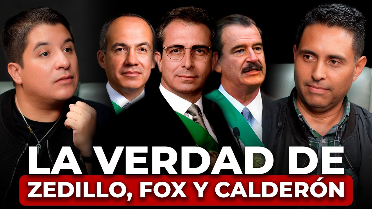 ¡REVELADO! México y sus PEORES Presidentes: Zedillo, Fox y Calderón | Zósimo Camacho