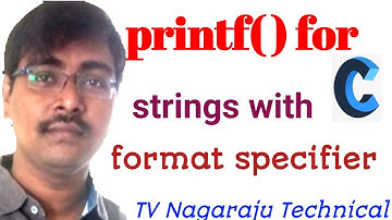 PRINTF( ) FOR STRINGS WITH PRECISION FORMAT||PRINTF(" %*.*s",w,d,st) FORMAT||C--PROGRAMMING--LEC--39