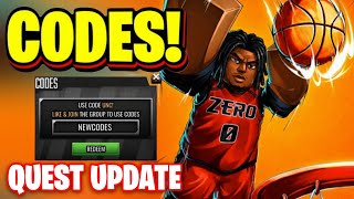 *NEW* ALL WORKING QUEST UPDATE CODES FOR BASKETBALL ZERO! ROBLOX BASKETBALL ZERO CODES