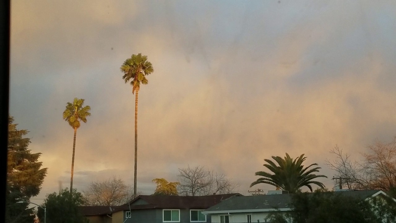 Mostly To Partly Cloudy and Breezy 5:45pm February 22, 2017 - YouTube