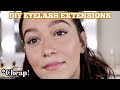 How I Do My Eyelash Extensions At Home