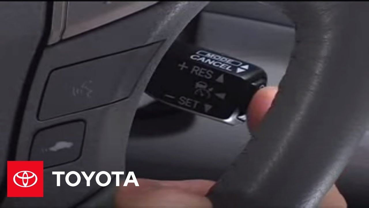 toyota avalon e3 cruise control