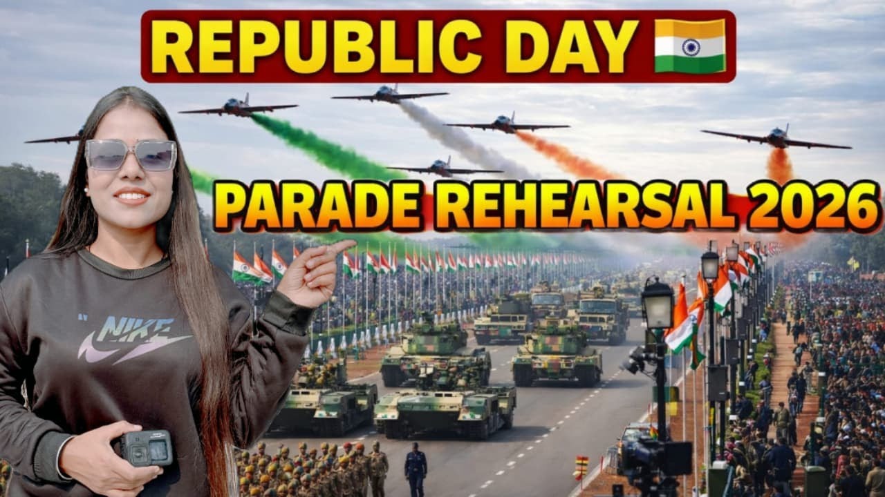 FINAL REPUBLIC DAY PARADE Rehearsal 2026 - India’s Grand Celebration | All Marching Contingents