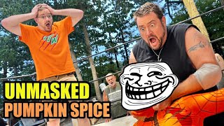 UNMASKING PUMPKIN SPICE AT GTS Wrestling! 