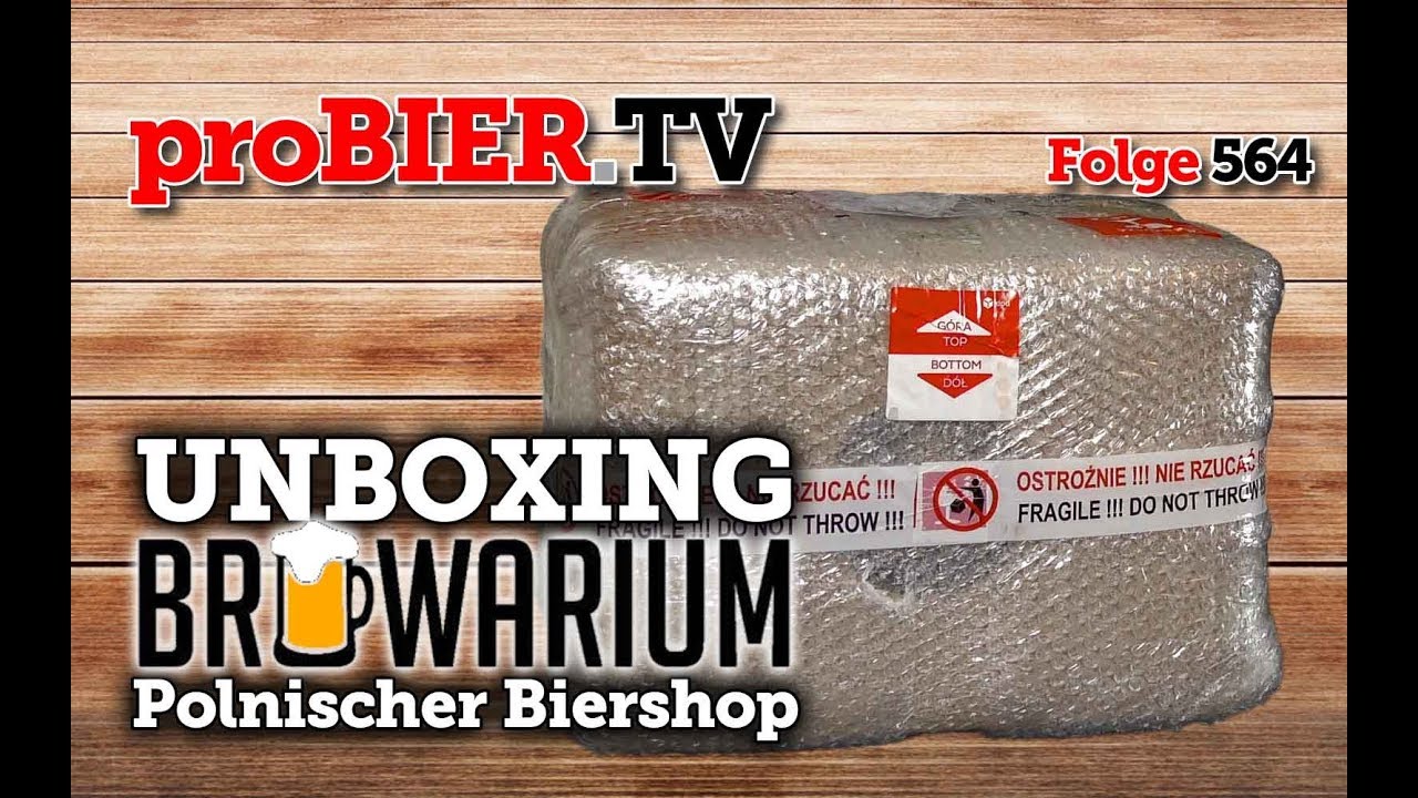 UNBOXING Biershop Browarium | proBIER.TV - Craft Beer Shop Review 