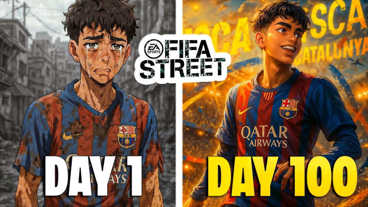 100 Hari Jadi Raja Sepak Bola Jalanan DI FIFA STREET PS3 👑⚽