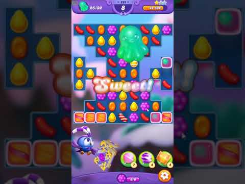 Candy Crush FRIENDS Saga level 221 no boosters