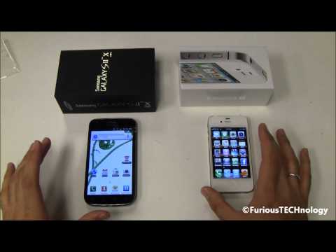 Samsung Galaxy S2 X vs Apple iPhone 4S