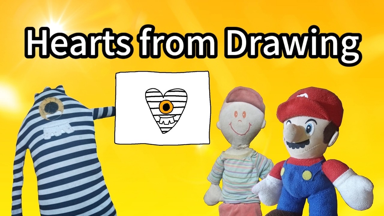 The Plush Main Adventure Show Episode 3: Hearts from Drawing