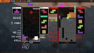 when a pro gives you false hope of winning in TETRA LEAGUE screenshot 2