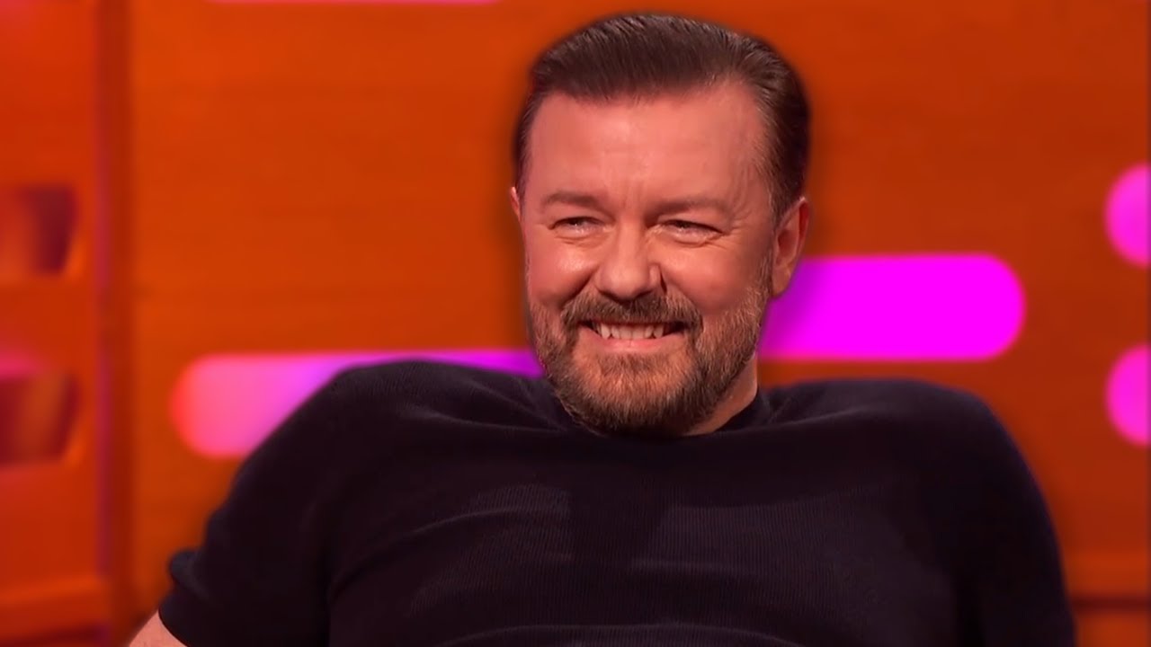 Ricky Gervais Effortlessly Hilarious Interview Clips (Part 2) - YouTube
