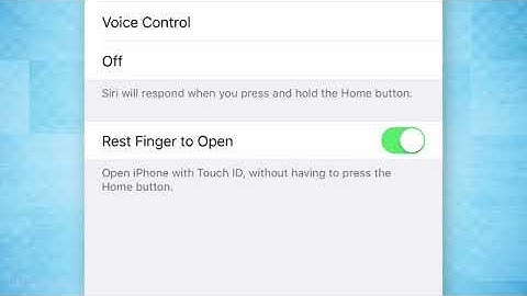 1/15 secret hidden in iPhone - Rest finger to open