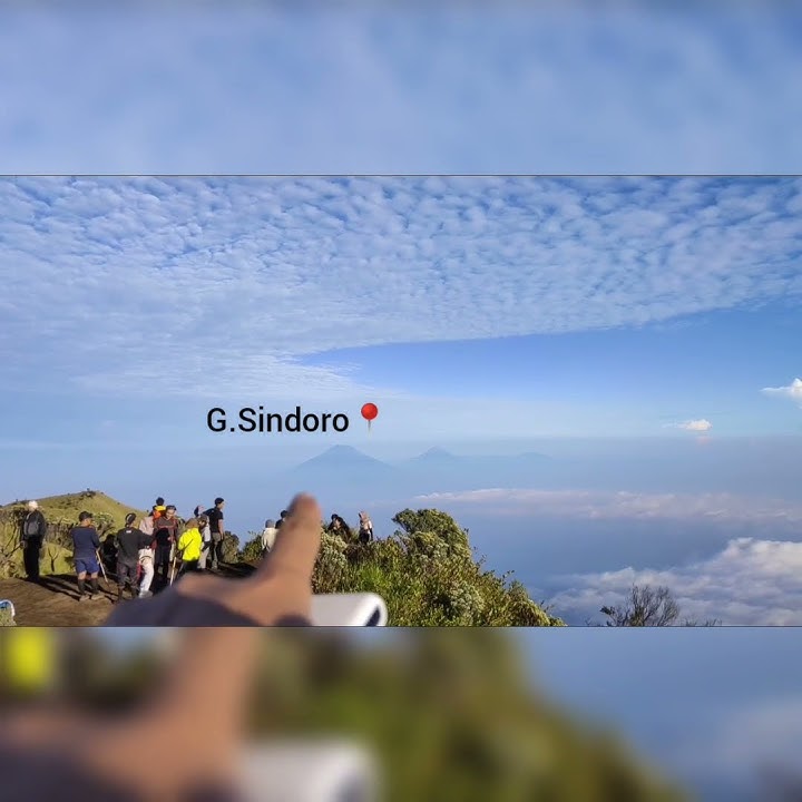 Puncak gunung yang terlihat dari merbabu🔥 #merbabu #lawu #sindoro #sumbing #prau #merapi #andong