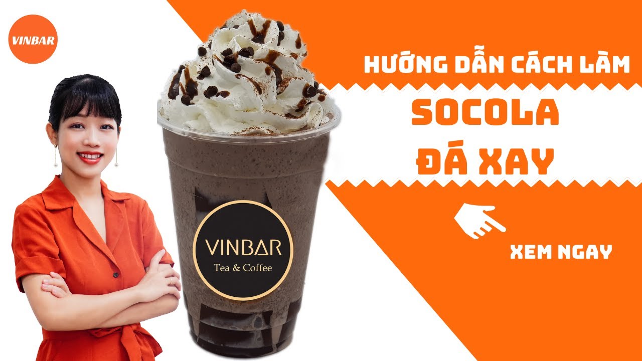 Hướng Dẫn Cách Làm Socola Đá Xay Cực Hot | Vinbar - youtube