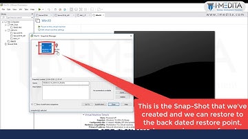 CEH Lab Setup: Creating Snapshot Restore Point