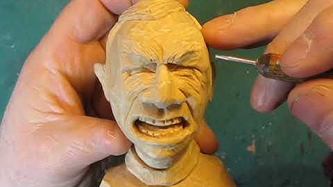 Carving the caricature eye Lesson 1