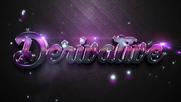 DERIVATIVE 3D Text Editable Photoshop | FREE PSD Style 73