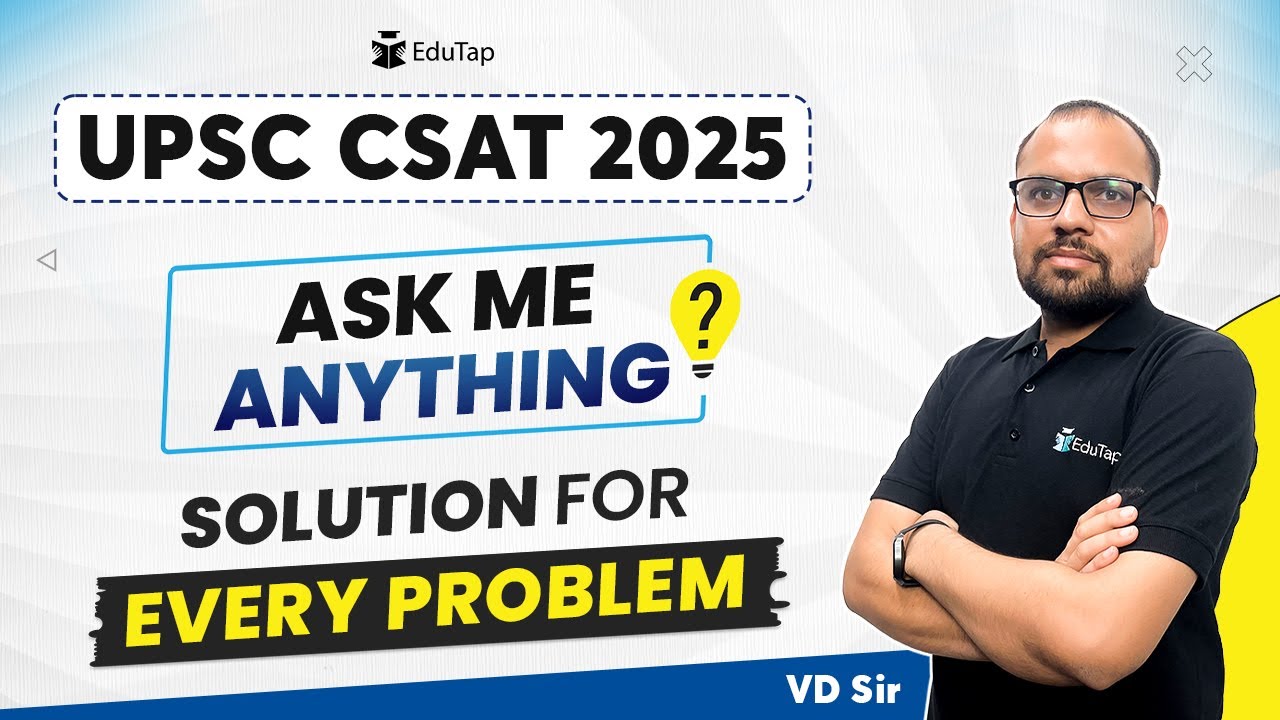 UPSC CSAT 2025 Preparation Strategy | Sources, Important Topics & Best ...