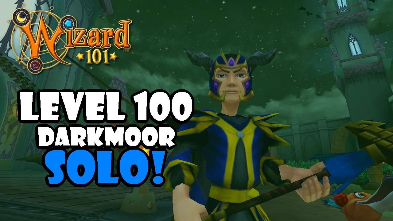 Wizard101: THE LEVEL 100 MYTH CASTLE DARKMOOR SOLO BEGINS!!!
