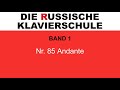 Die russische klavierschule band 1 nr 85 andante joseph haydn