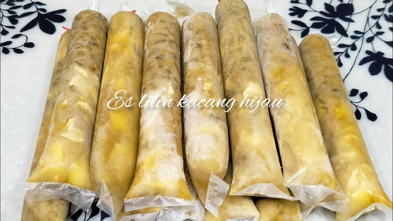 Cara Membuat Es Lilin Kacang Hijau Tanpa Tepung Maizena Sipmle Praktis ...