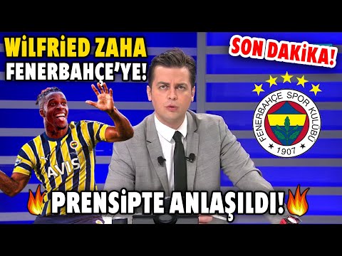 Son Dakika! Wilfried Zaha Fenerbahçe'ye! Prensipte Anlaşma Sağlandı! F.Bahçe'den Yılın Bombası!