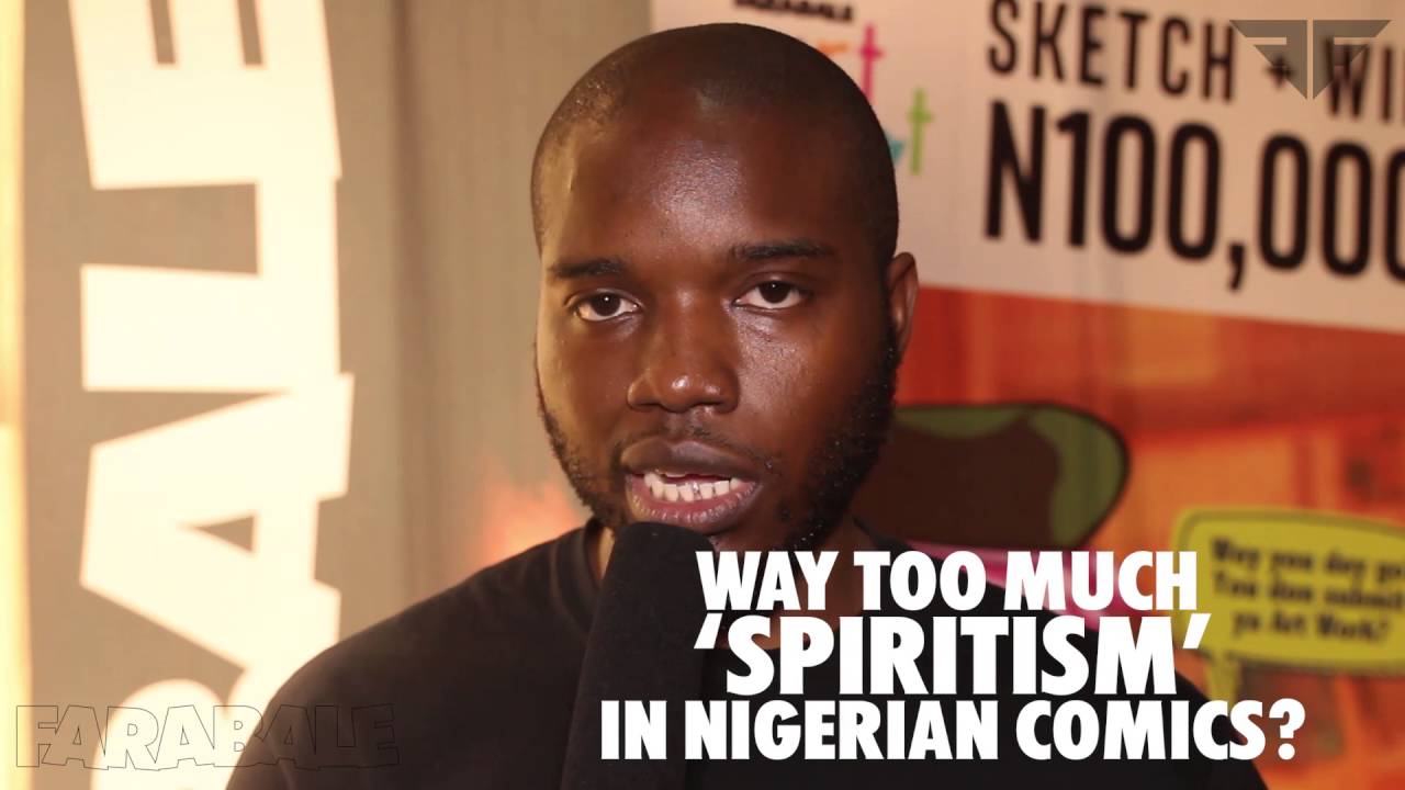 Way Too Much Spiritism In Nigerian Comics? - Roy Okupe At Lagos ComicCon 2016