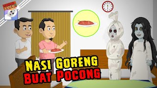 Nasi Goreng Untuk Pocong - Nasi Goreng Pedas-  Setan Ribut  -  Horor Lucu - PocongViral