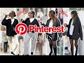 Recreating trendy pinterest outfits but plus size