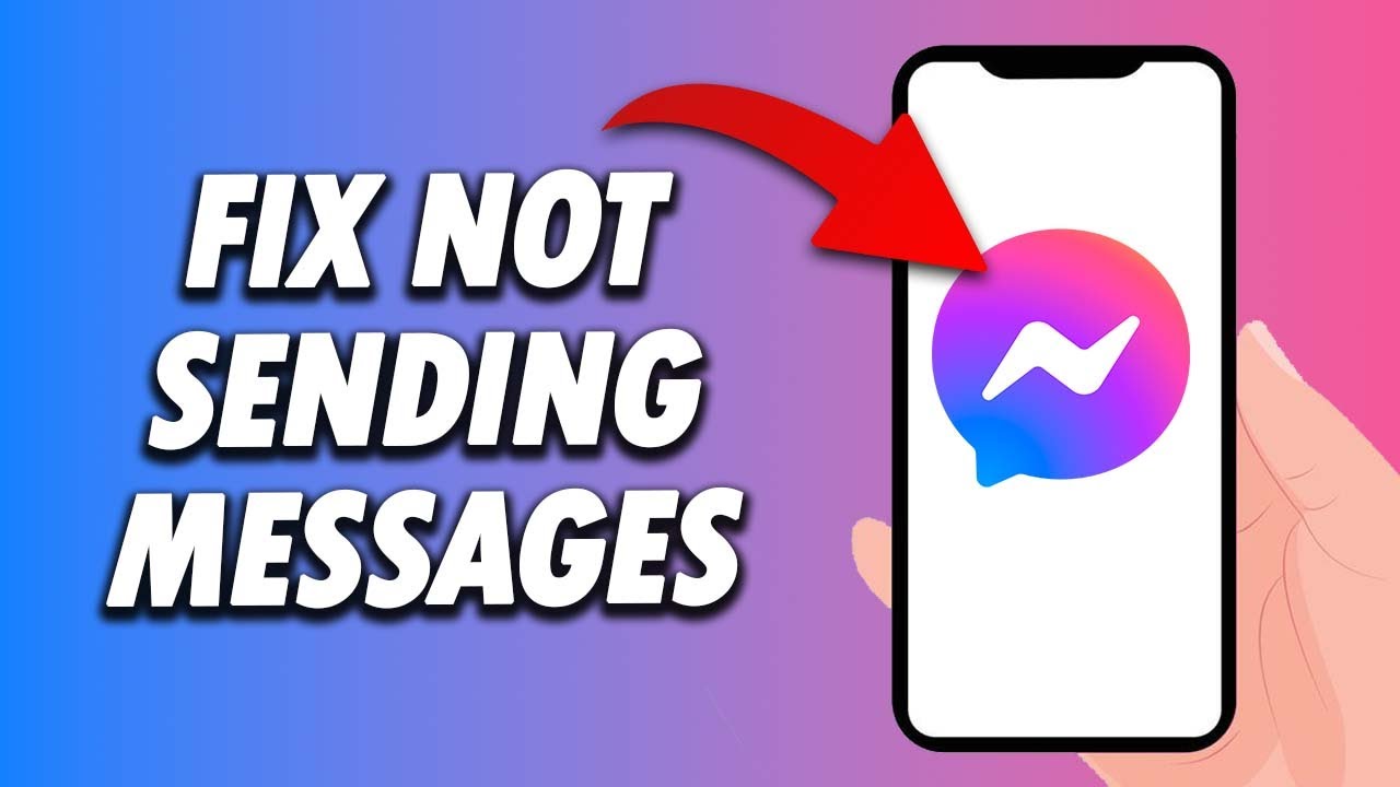 How To FIx Messenger App Not Sending Messages 2024 - YouTube