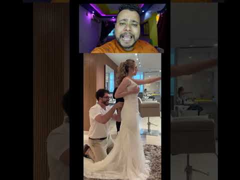 ايه الموضه اللي الراجل يفضل يحسس على عروسه وهو بيلبسها الفستان بالطريقه دي دويتو اكسبلور 