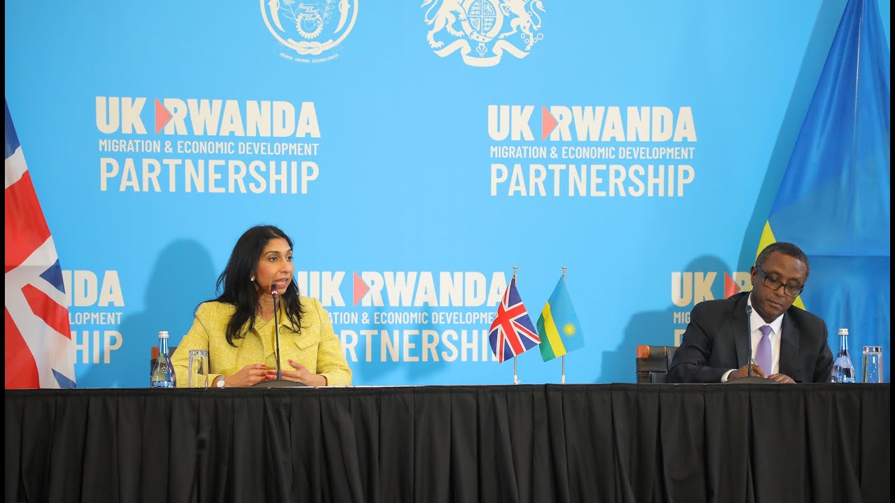 Press conference : UK-Rwanda Migration and Economic Development ...