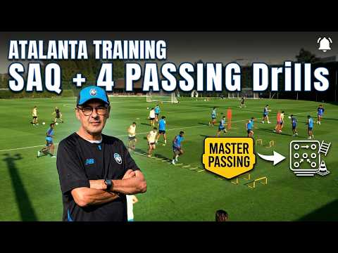 DEWAHOKI x arwatoto - ⭐️🔵LATIHAN ATALANTA / SAQ + 4 LATIHAN PASSING oleh Maurizio Sarri