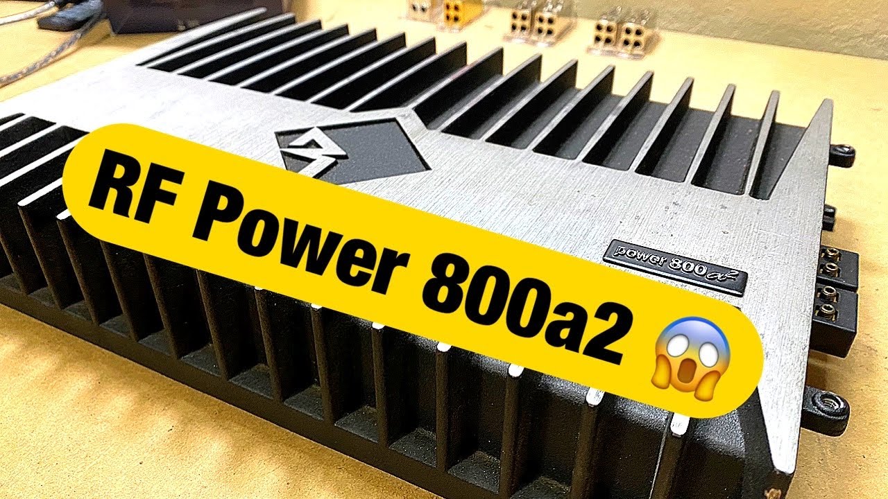 Rockford Fosgate Power 800a2 Amp Dyno (Old School Power Series For