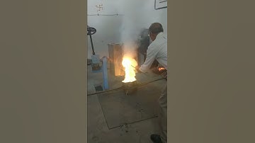 Bronze Casting using Induction Furnace @ Brass Bronze & Copper Cast India Pvt Ltd Bangalore India