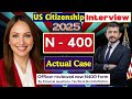 2025 New, Real Interview of US Citizenship - N400 Naturalization Interview and Test - Small talk