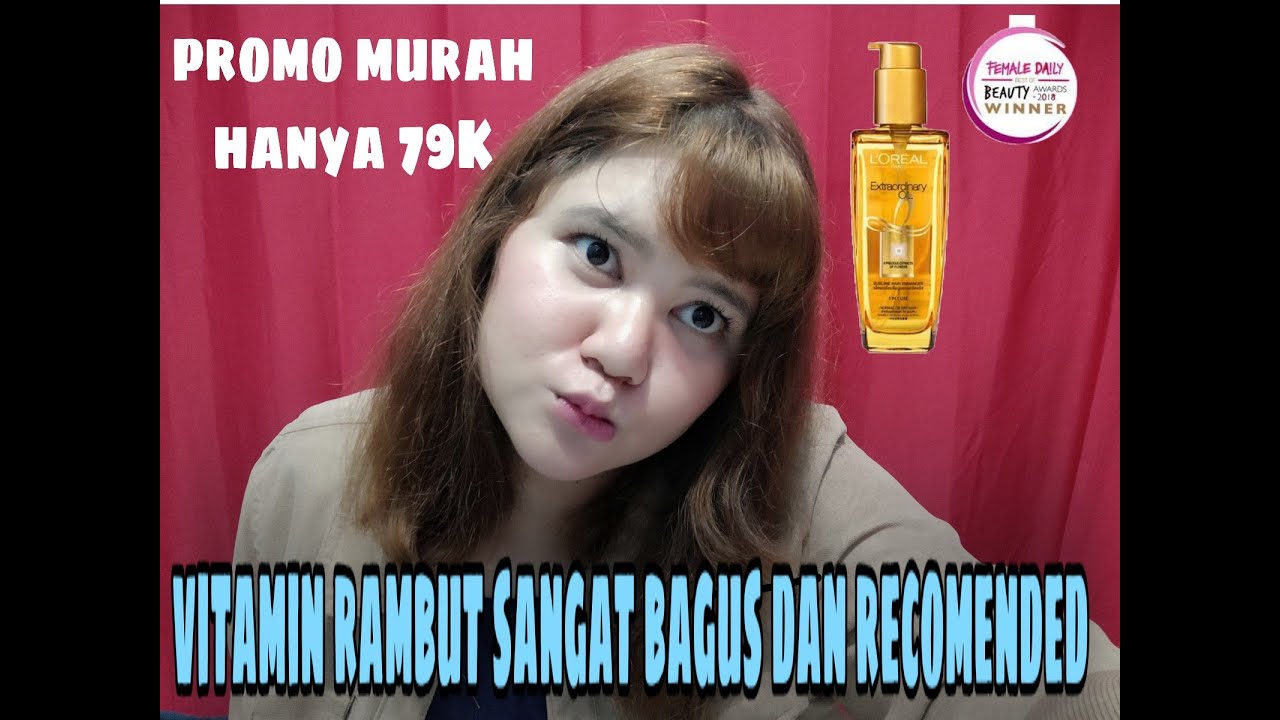 HAIRCARE VITAMIN  SERUM RAMBUT  UNTUK  MENGATASI RAMBUT  