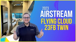 SHORTEST Twin Bed!  2023 Airstream Flying Cloud 23FBT