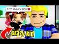 We Got ADOPTED as CRAZY TWINS..(Roblox Brookhaven)
