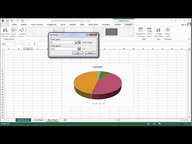 How to Make a Chart in Excel From Several Worksheets : Microsoft Excel Help class=